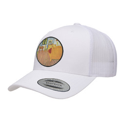 The Bedroom in Arles (Van Gogh 1888) Trucker Hat - White