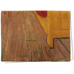 The Bedroom in Arles (Van Gogh 1888) Kitchen Towel - Waffle Weave - Full Color Print
