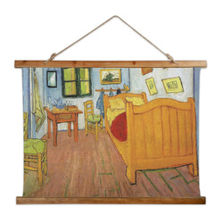 The Bedroom in Arles (Van Gogh 1888) Wall Hanging Tapestry - Wide