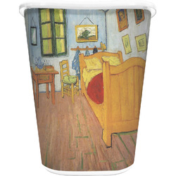 The Bedroom in Arles (Van Gogh 1888) Waste Basket - Single Sided (White)