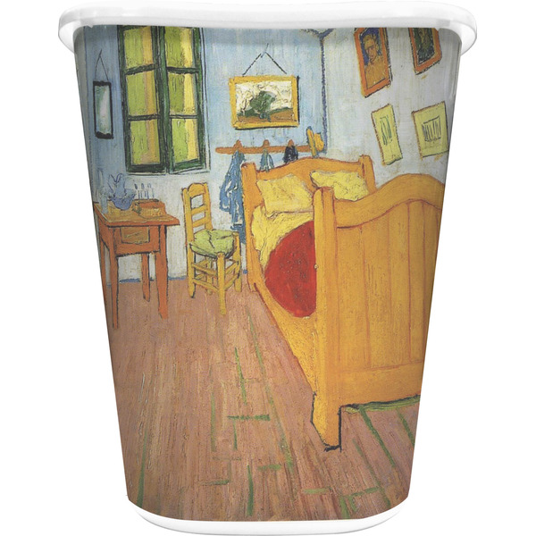 Custom The Bedroom in Arles (Van Gogh 1888) Waste Basket - Single Sided (White)