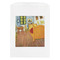 The Bedroom in Arles (Van Gogh 1888) White Treat Bag - Front View