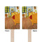 The Bedroom in Arles (Van Gogh 1888) Wooden 6.25" Stir Stick - Rectangular - Double Sided - Front & Back