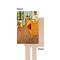 The Bedroom in Arles (Van Gogh 1888) Wooden 6.25" Stir Stick - Rectangular - Single - Front & Back