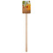 The Bedroom in Arles (Van Gogh 1888) Wooden 6.25" Stir Stick - Rectangular - Single Stick