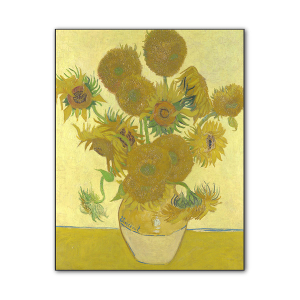 Custom Sunflowers (Van Gogh 1888) Wood Print - 11x14