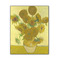 Sunflowers (Van Gogh 1888) 11x14 Wood Print - Front View