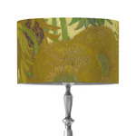 Sunflowers (Van Gogh 1888) 12" Drum Lamp Shade - Fabric