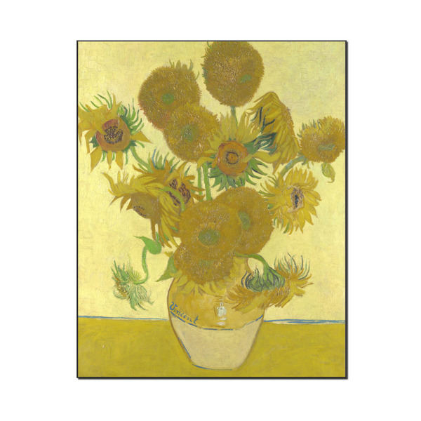 Custom Sunflowers (Van Gogh 1888) Wood Print - 16x20