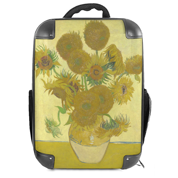 Custom Sunflowers (Van Gogh 1888) 18" Hard Shell Backpack