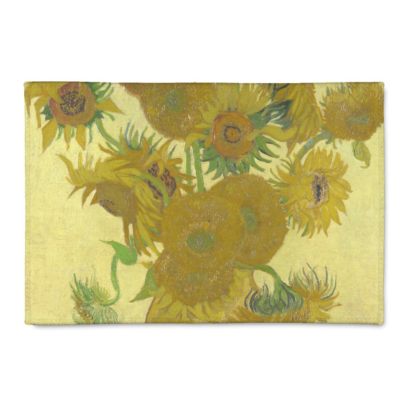 Custom Sunflowers (Van Gogh 1888) 2' x 3' Indoor Area Rug