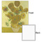 Sunflowers (Van Gogh 1888) 20x24 - Matte Poster - Front & Back