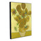 Sunflowers (Van Gogh 1888) 20x24 Wood Print - Angle View