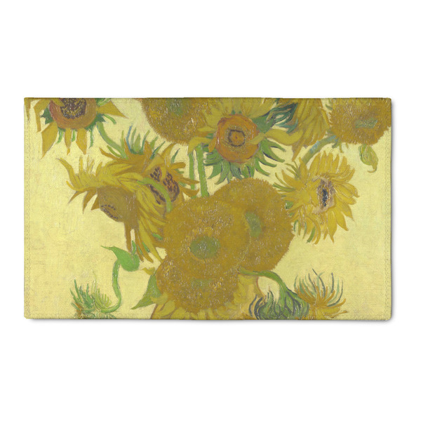 Custom Sunflowers (Van Gogh 1888) 3' x 5' Indoor Area Rug