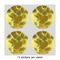 Sunflowers (Van Gogh 1888) 4" Multipurpose Round Labels - Sheet