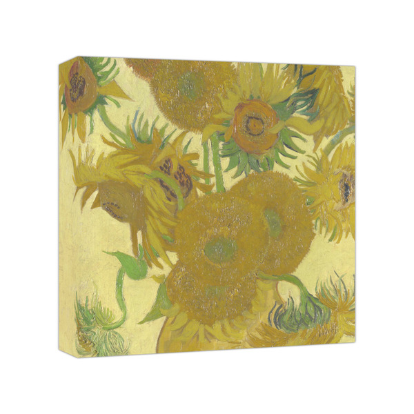 Custom Sunflowers (Van Gogh 1888) Canvas Print - 8x8