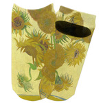 Sunflowers (Van Gogh 1888) Adult Ankle Socks