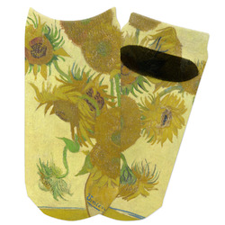 Sunflowers (Van Gogh 1888) Adult Ankle Socks