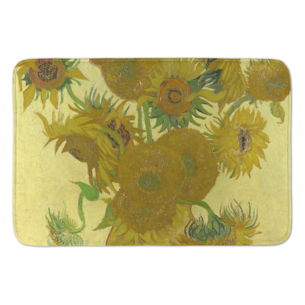 Custom Sunflowers (Van Gogh 1888) Anti-Fatigue Kitchen Mat