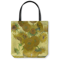 Sunflowers (Van Gogh 1888) Canvas Tote Bag - Small - 13"x13"