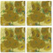 Sunflowers (Van Gogh 1888) Cloth Napkins - Personalized Lunch (APPROVAL) Set of 4