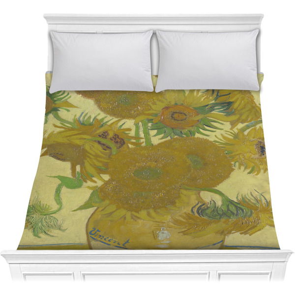 Custom Sunflowers (Van Gogh 1888) Comforter - Full / Queen