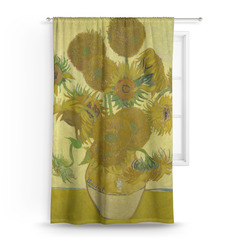 Sunflowers (Van Gogh 1888) Curtain Panel - Custom Size