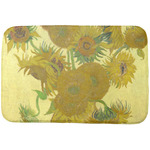 Sunflowers (Van Gogh 1888) Dish Drying Mat