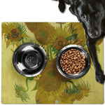 Sunflowers (Van Gogh 1888) Dog Food Mat - Large