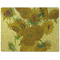 Sunflowers (Van Gogh 1888) Dog Food Mat - Medium without bowls