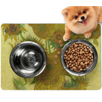 Sunflowers (Van Gogh 1888) Dog Food Mat - Small