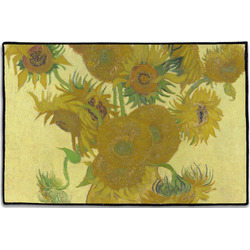 Sunflowers (Van Gogh 1888) Door Mat - 36"x24"