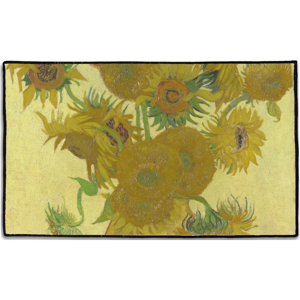 Custom Sunflowers (Van Gogh 1888) Door Mat - 60"x36"