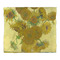 Sunflowers (Van Gogh 1888) Duvet Cover - King - Front