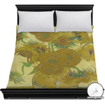 Sunflowers (Van Gogh 1888) Duvet Cover - Full / Queen