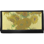 Sunflowers (Van Gogh 1888) Canvas Checkbook Cover