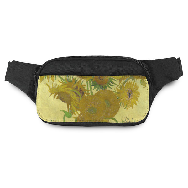 Custom Sunflowers (Van Gogh 1888) Fanny Pack - Modern Style