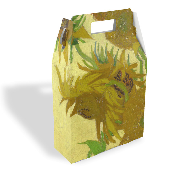 Custom Sunflowers (Van Gogh 1888) Gable Favor Box