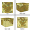 Sunflowers (Van Gogh 1888) Gift Boxes with Lid - Canvas Wrapped - Large - Approval