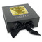 Sunflowers (Van Gogh 1888) Gift Boxes with Magnetic Lid - Black - Front (angle)