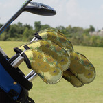 Sunflowers (Van Gogh 1888) Golf Club Iron Cover - Set of 9