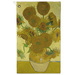 Sunflowers (Van Gogh 1888) Golf Towel - Poly-Cotton Blend