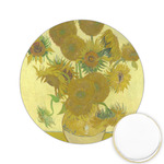 Sunflowers (Van Gogh 1888) Printed Cookie Topper - 2.15"