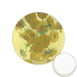 Sunflowers (Van Gogh 1888) Printed Cookie Topper - 1.25"