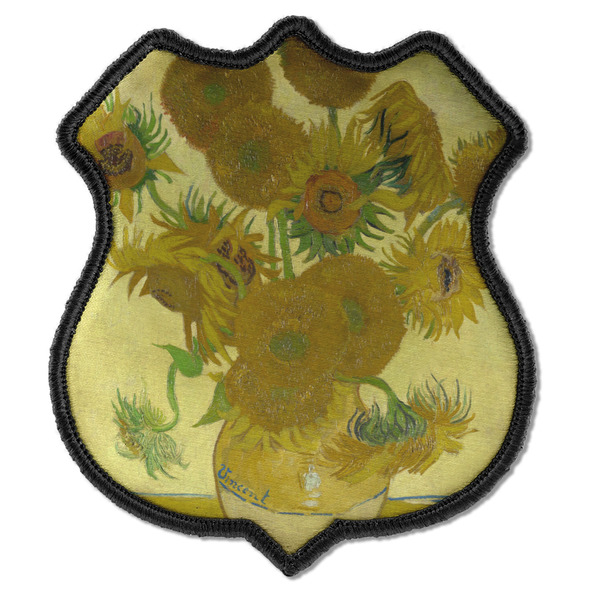 Custom Sunflowers (Van Gogh 1888) Iron On Shield Patch C