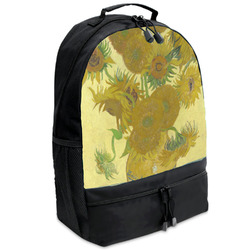 Sunflowers (Van Gogh 1888) Backpack - Black