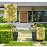 Sunflowers (Van Gogh 1888) Large Garden Flag - Single Sided