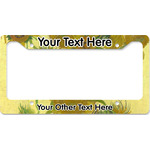 Sunflowers (Van Gogh 1888) License Plate Frame - Style B