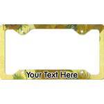 Sunflowers (Van Gogh 1888) License Plate Frame - Style C