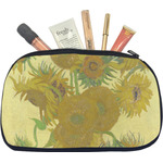 Sunflowers (Van Gogh 1888) Makeup / Cosmetic Bag - Medium